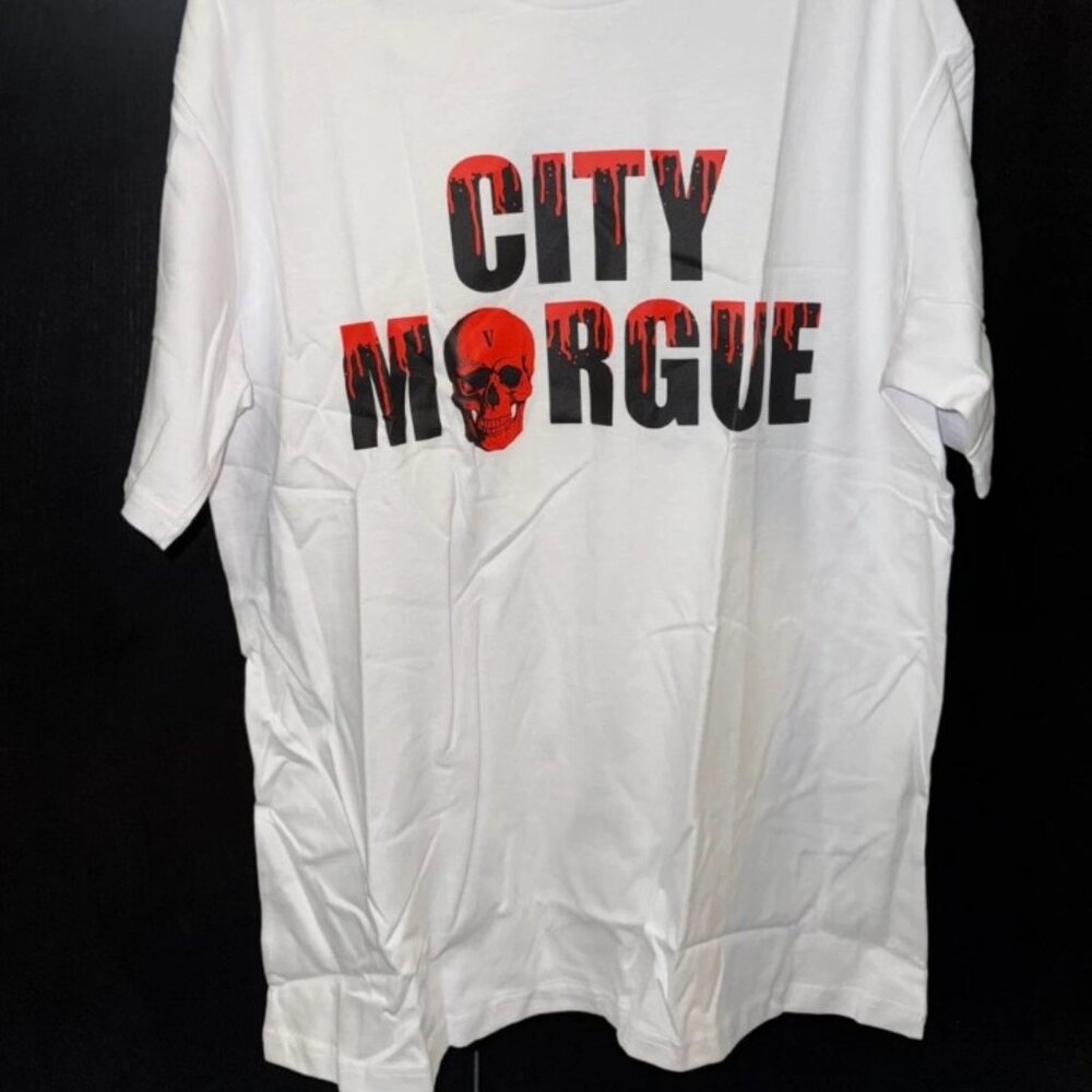 Citymorgue x Vlone shirt (2019) White w/ Dogs - Picture 2 of 4